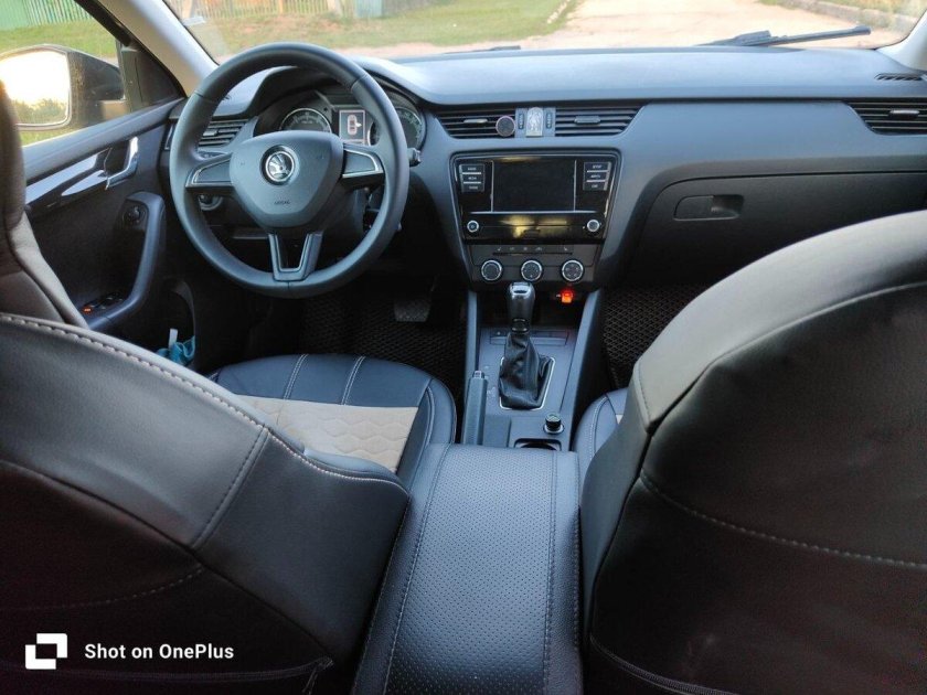 Škoda octavia 2017 салон