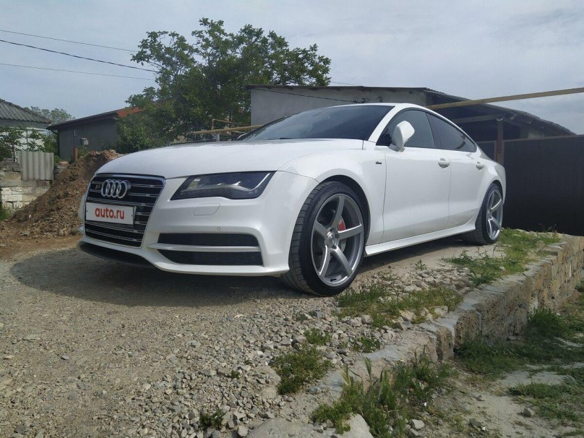 Ауди а5 на роторах