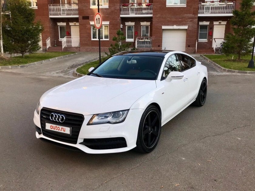 Ауди а7 белая