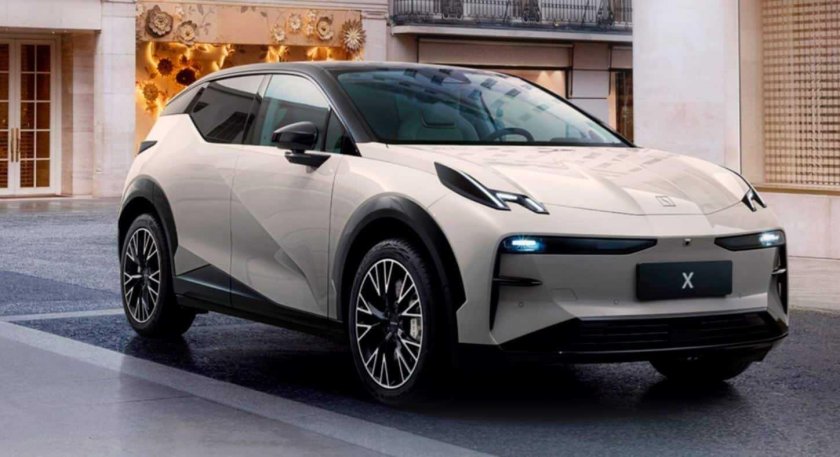 Китайский электромобиль zeekr