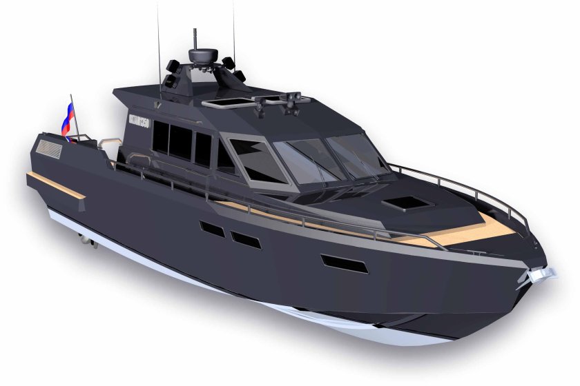 Катер Охта 1350