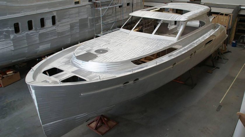 Алюминиевой моторной яхты Sea Pride 1100