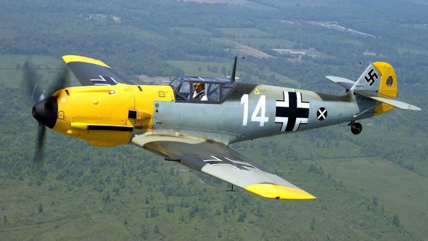 Самолёт Мессершмитт bf 109e