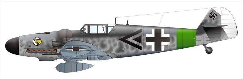 Мессершмитт bf 109 Люфтваффе