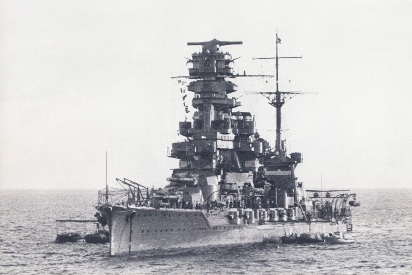 Линкор корабль Японии