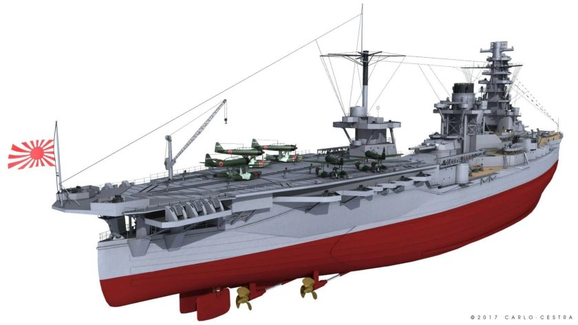 Линкор-авианосец ise