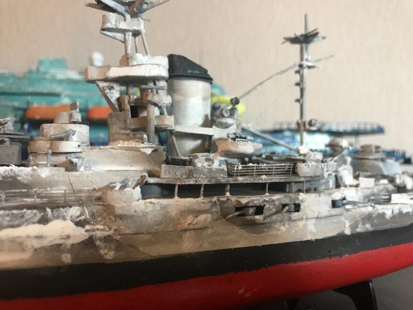 Сборная модель моделист линкор тирпиц