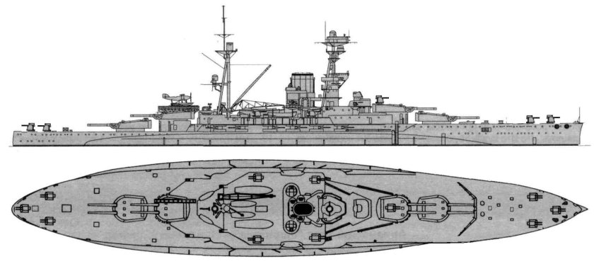 Рипалс линейный крейсер