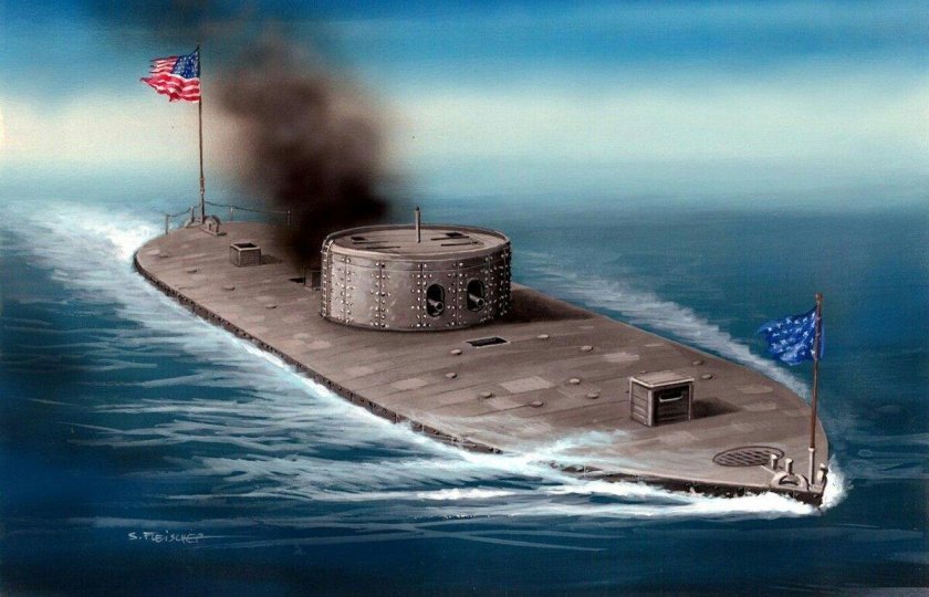 Броненосец монитор 1862