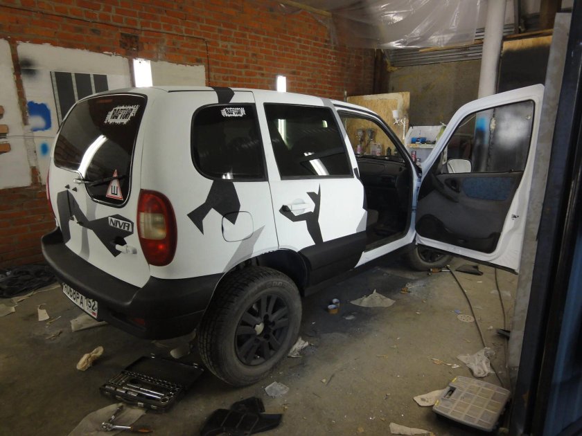 Chevrolet Niva камуфляж