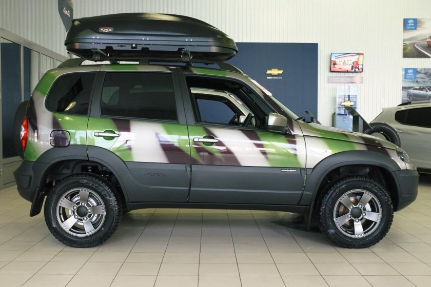 Chevrolet Niva камуфляж