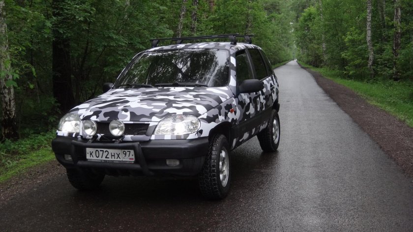 Chevrolet Niva камуфляж