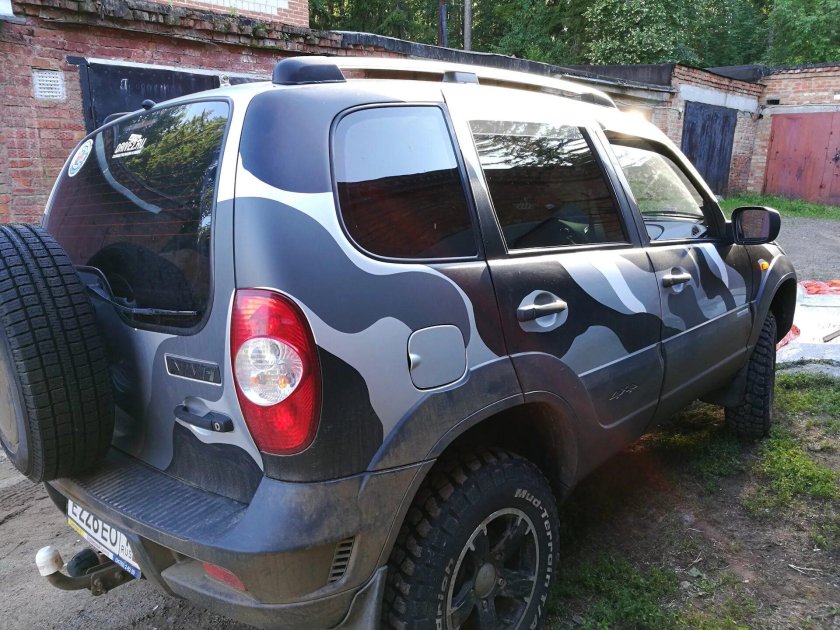Chevrolet Niva камуфляж