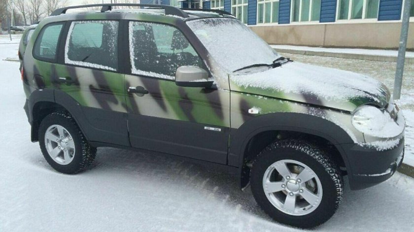 Chevrolet Niva камуфляж