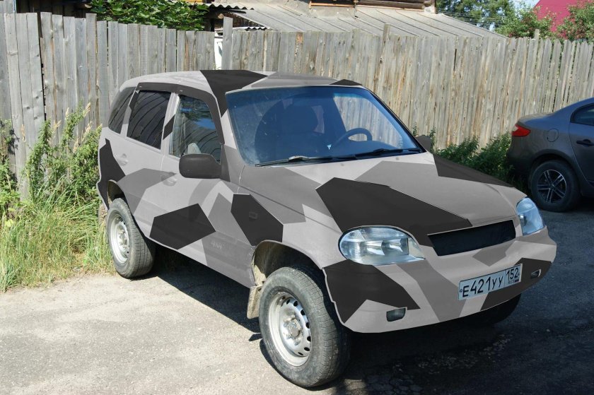 Шевроле Нива хаки Раптор