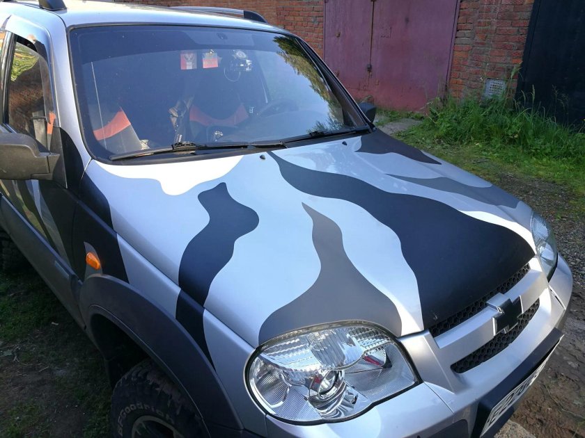 Chevrolet Niva камуфляж