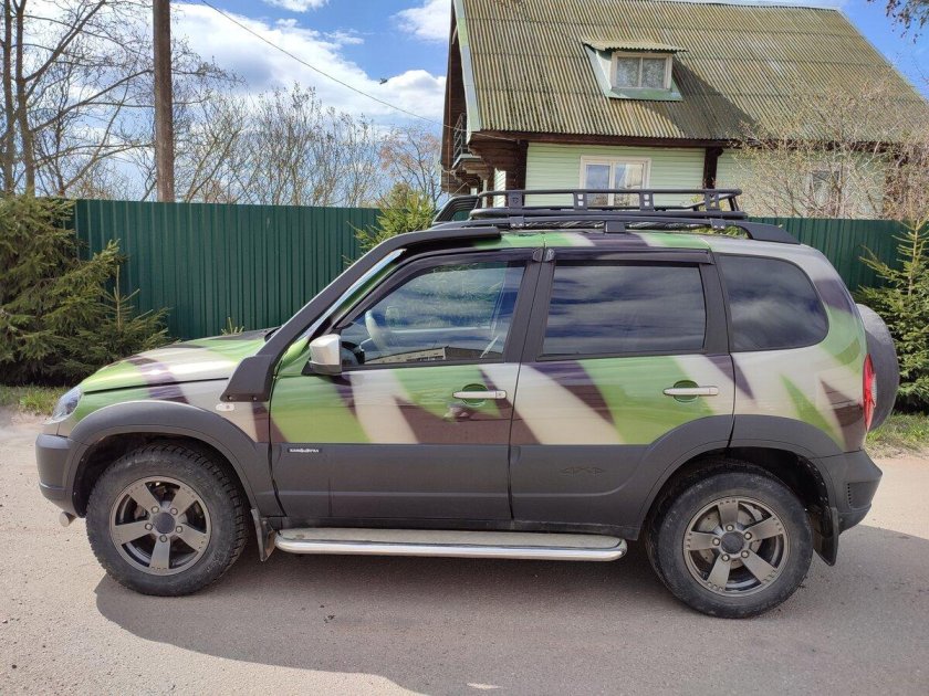 Chevrolet niva камуфляж