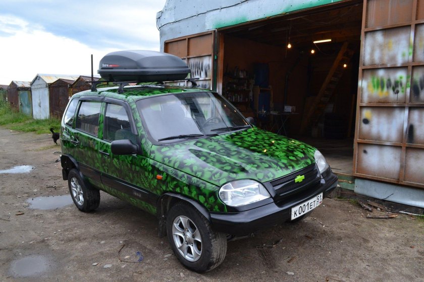 Chevrolet Niva камуфляж