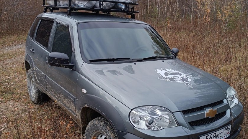 Багажник на крышу chevrolet niva