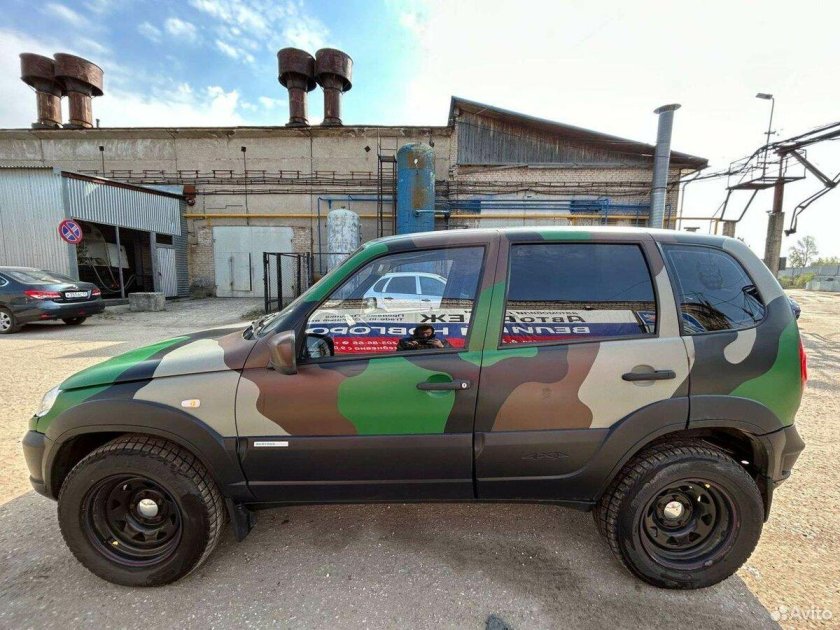 Нива шевроле камуфляж