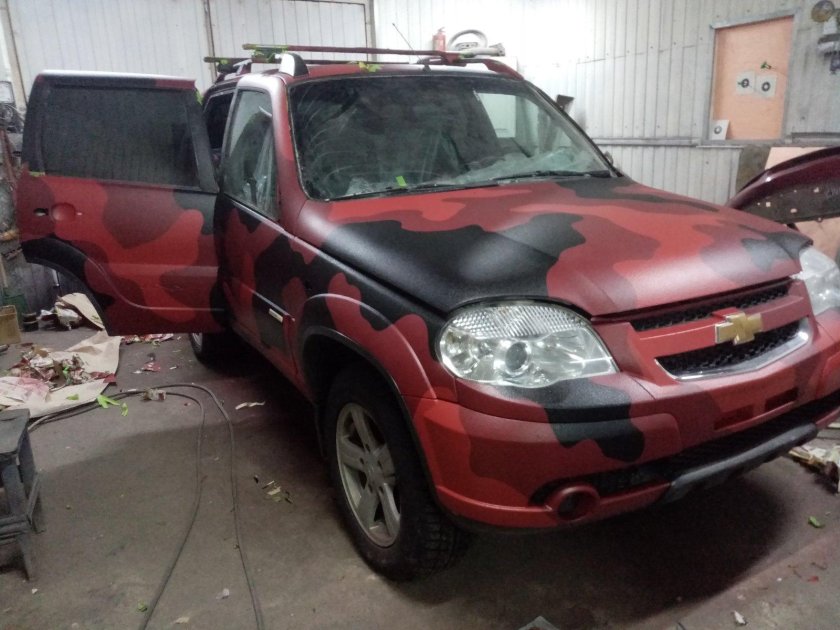 Шнива в раптор камуфляж