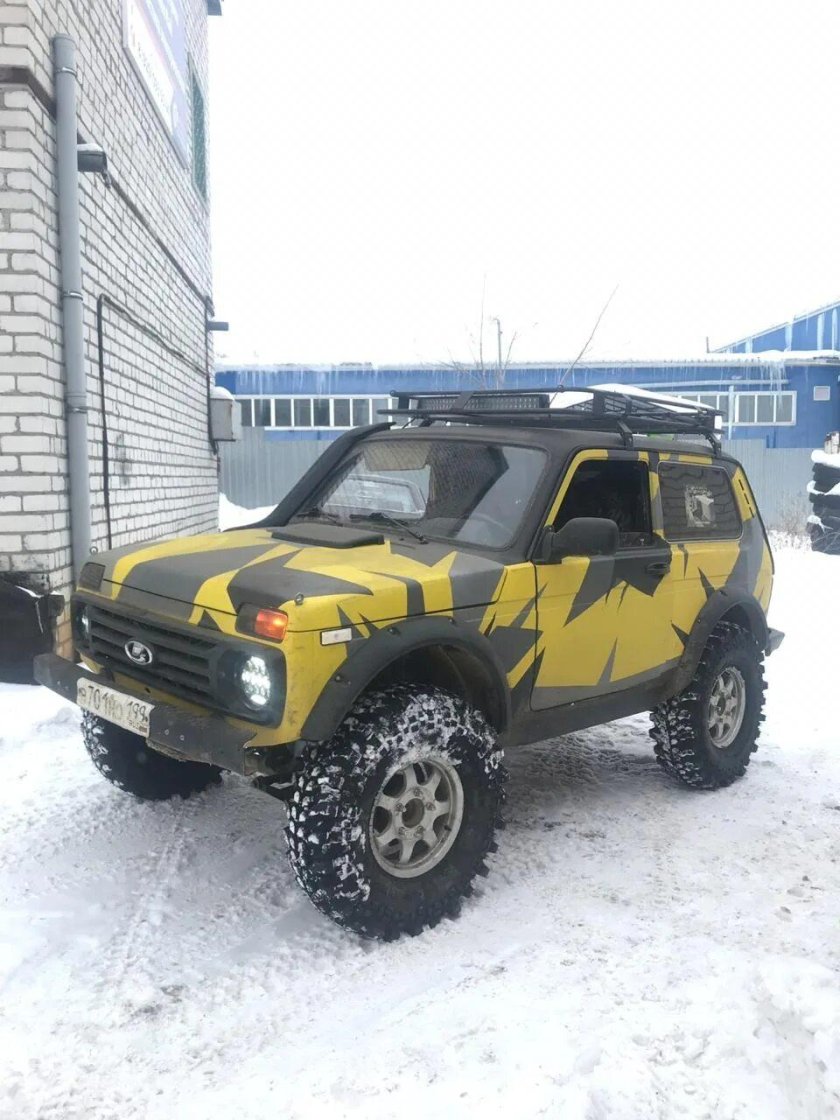 Нива 4х4 Раптор хаки