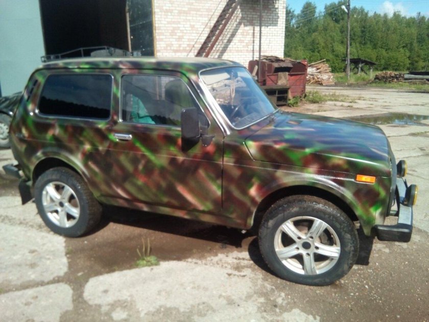 Нива камуфляж мурена