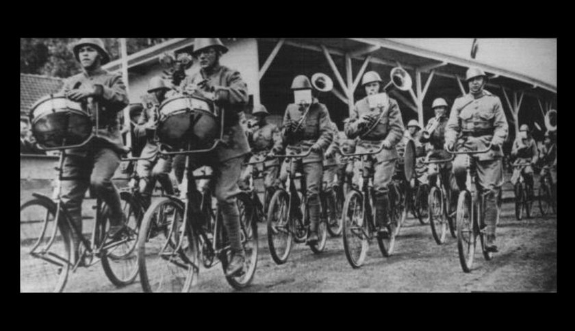 Немецкий военный велосипед 1905 года