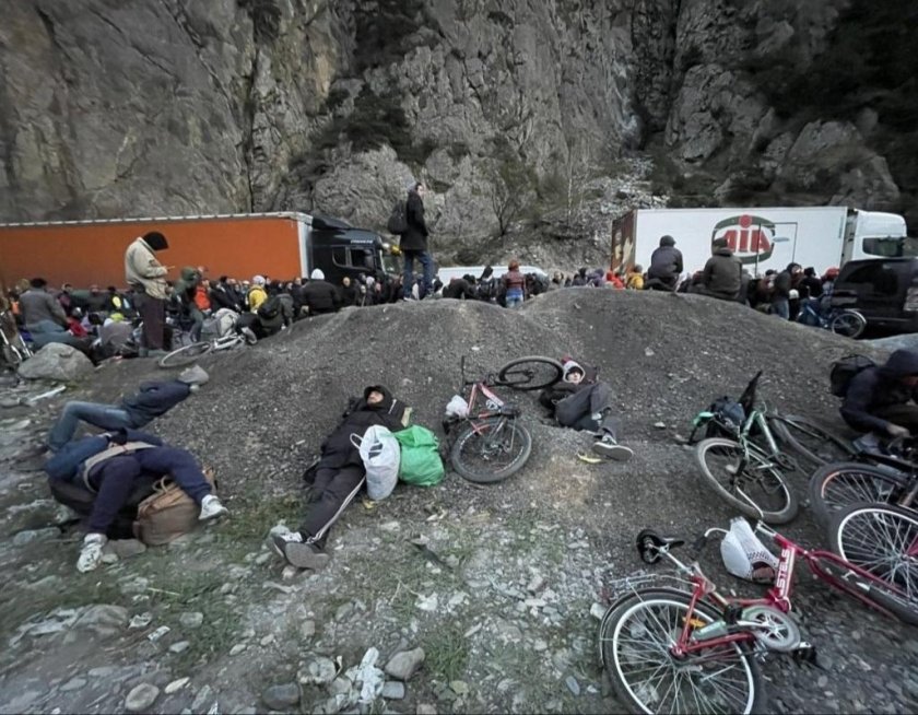 Велосипедные войска верхний Ларс