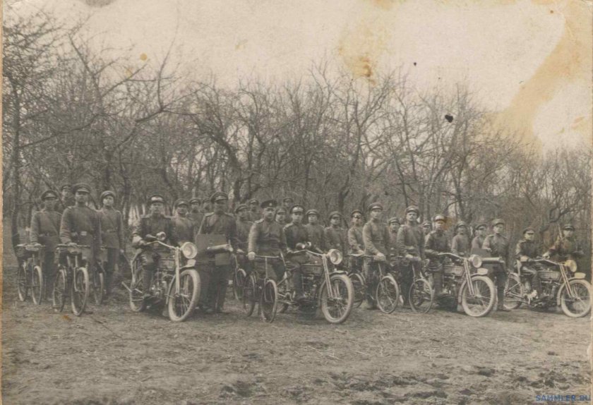 Самокатчики Российская Императорская армия