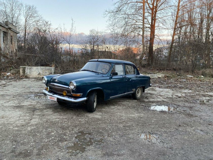 Газ 21 волга голубая