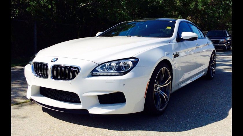 БМВ м6 белая