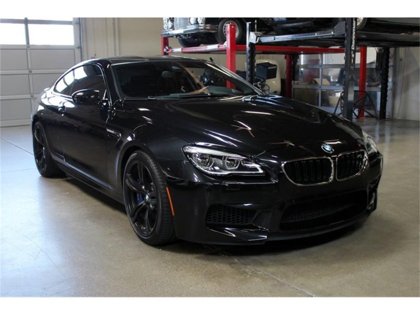 БМВ м6 купе черная