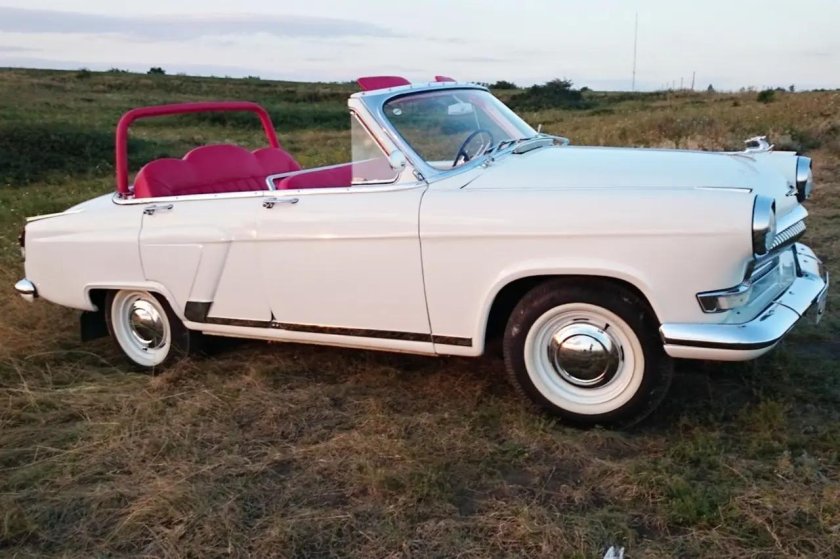 ГАЗ 21 кабриолет белый