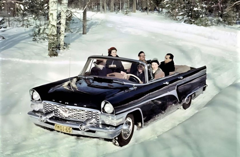 ГАЗ 13 Чайка кабриолет