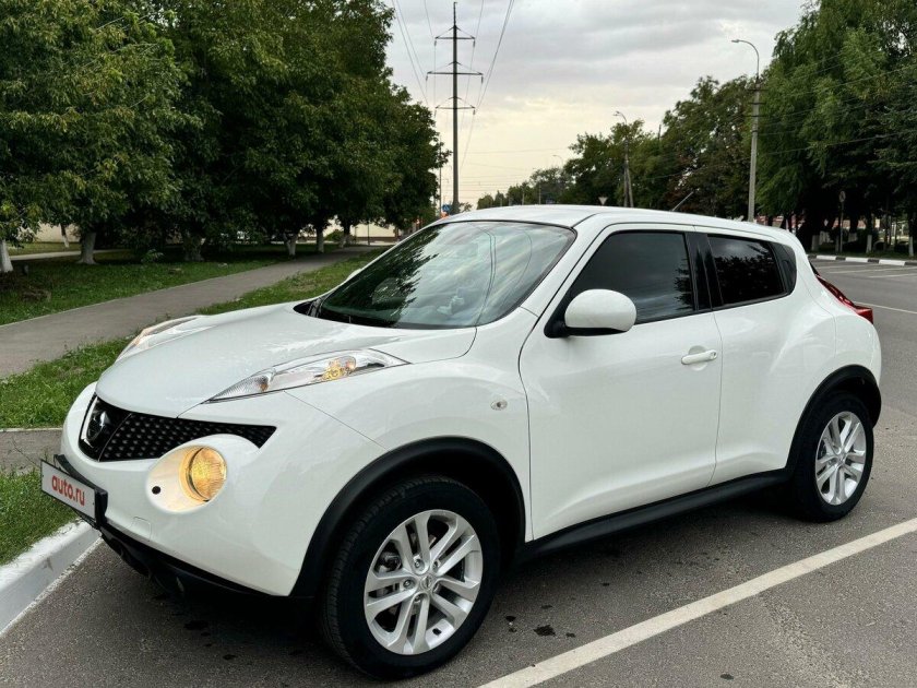 Nissan juke белый