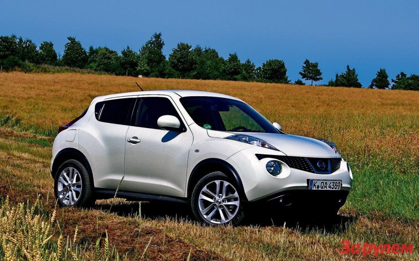 Nissan Juke белый