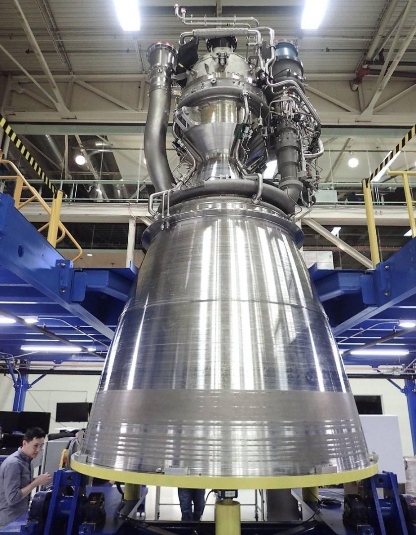Двигатель be-4 Blue Origin