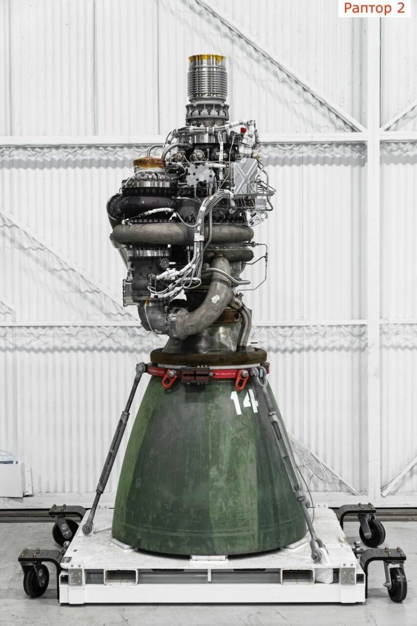 Двигателя spacex raptor 2