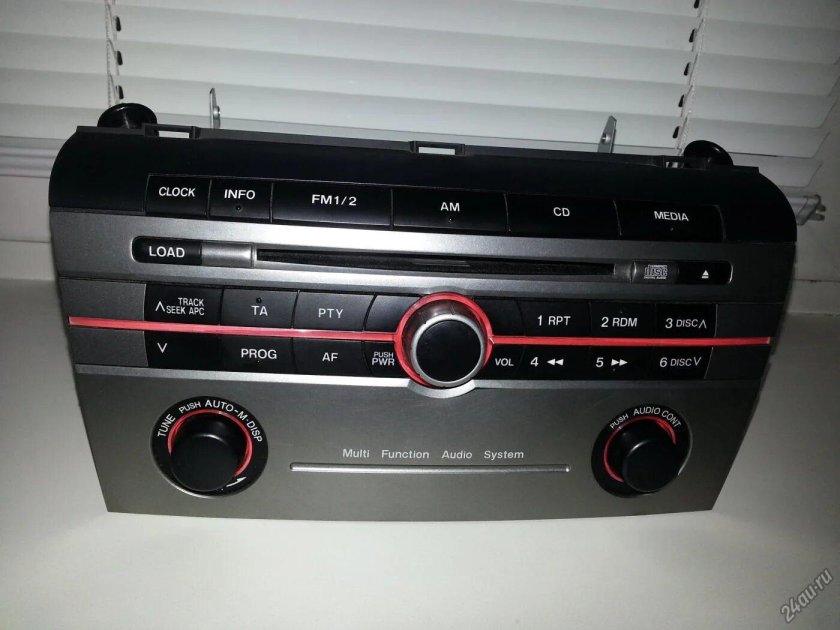 Штатная магнитола Мазда 3 BK