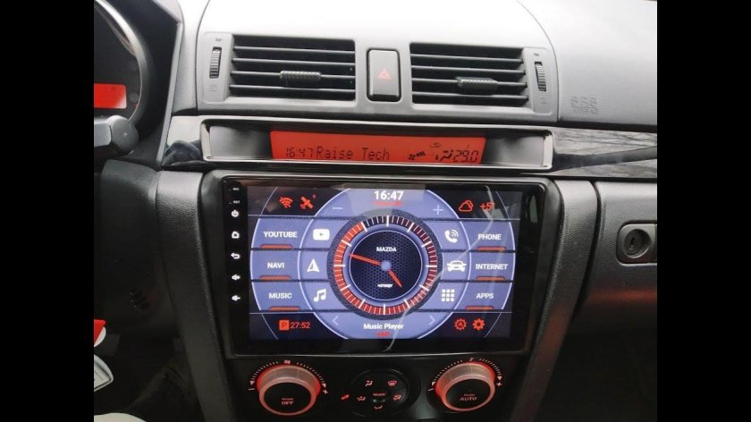 Магнитола Мазда 3 БК