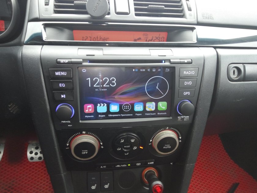 Магнитола Мазда 3 БК С экраном