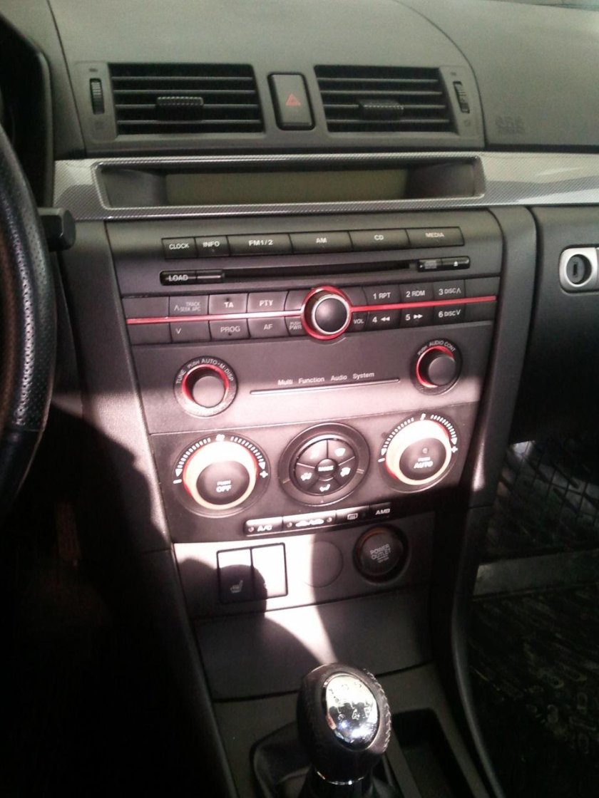 Мазда 3 2006 магнитола