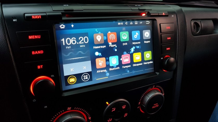 Mazda 3 BK Android магнитола