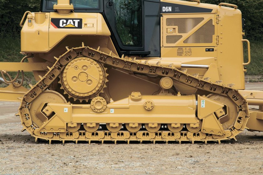 Caterpillar d6r ходовая