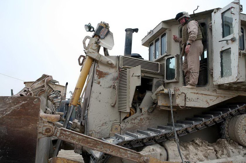 Израильский бульдозер d9r