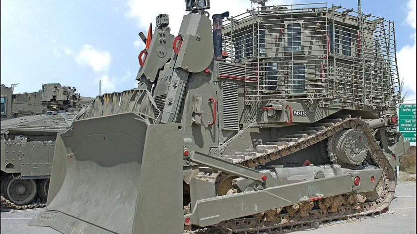 Caterpillar d9 бронированный