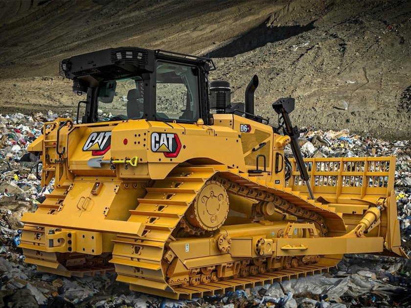 Caterpillar d6d бульдозер