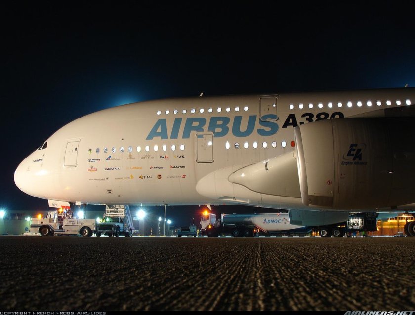 Самолёт Airbus a380