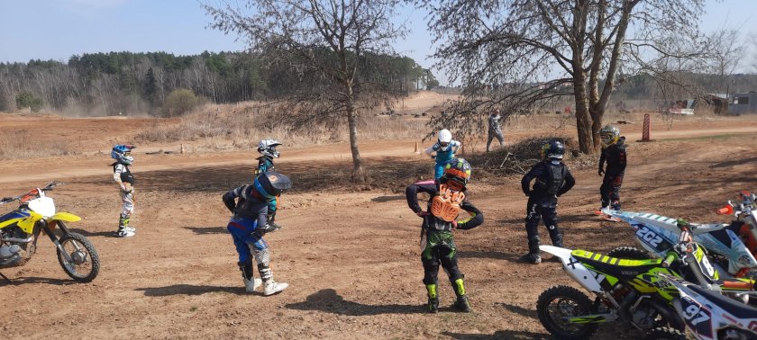 Мотокросс тренировка